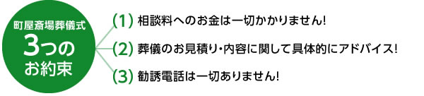 3つの約束